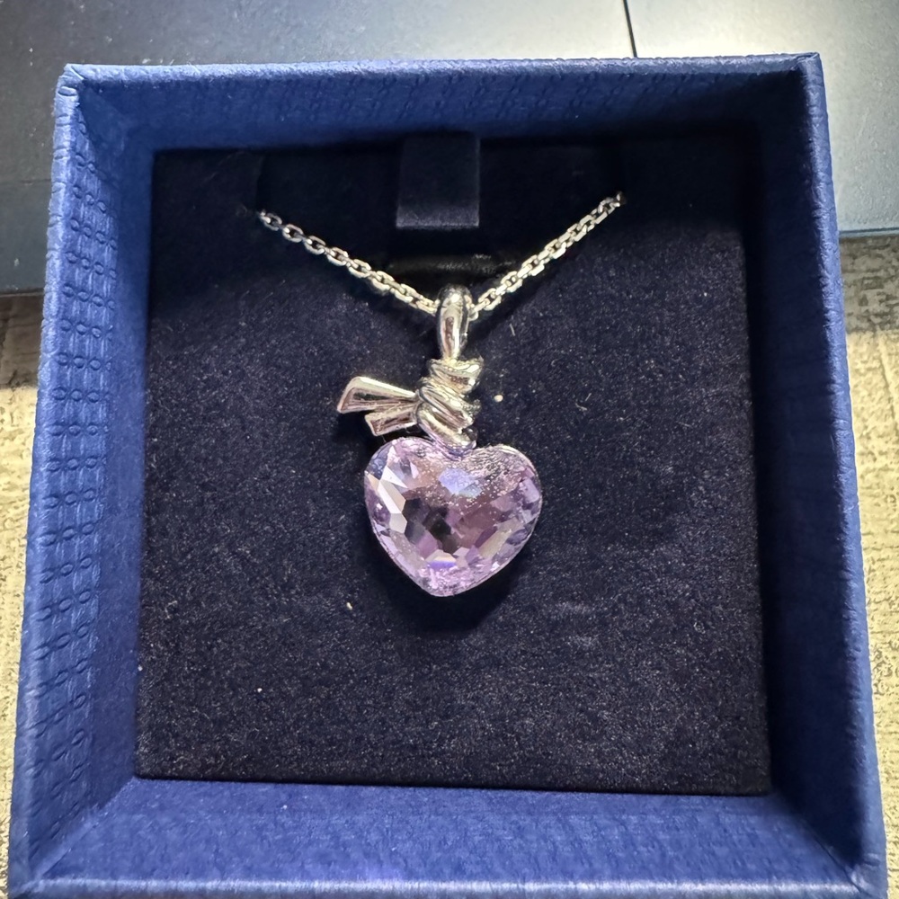 Swarovski Crystal Heart Pendant Necklace